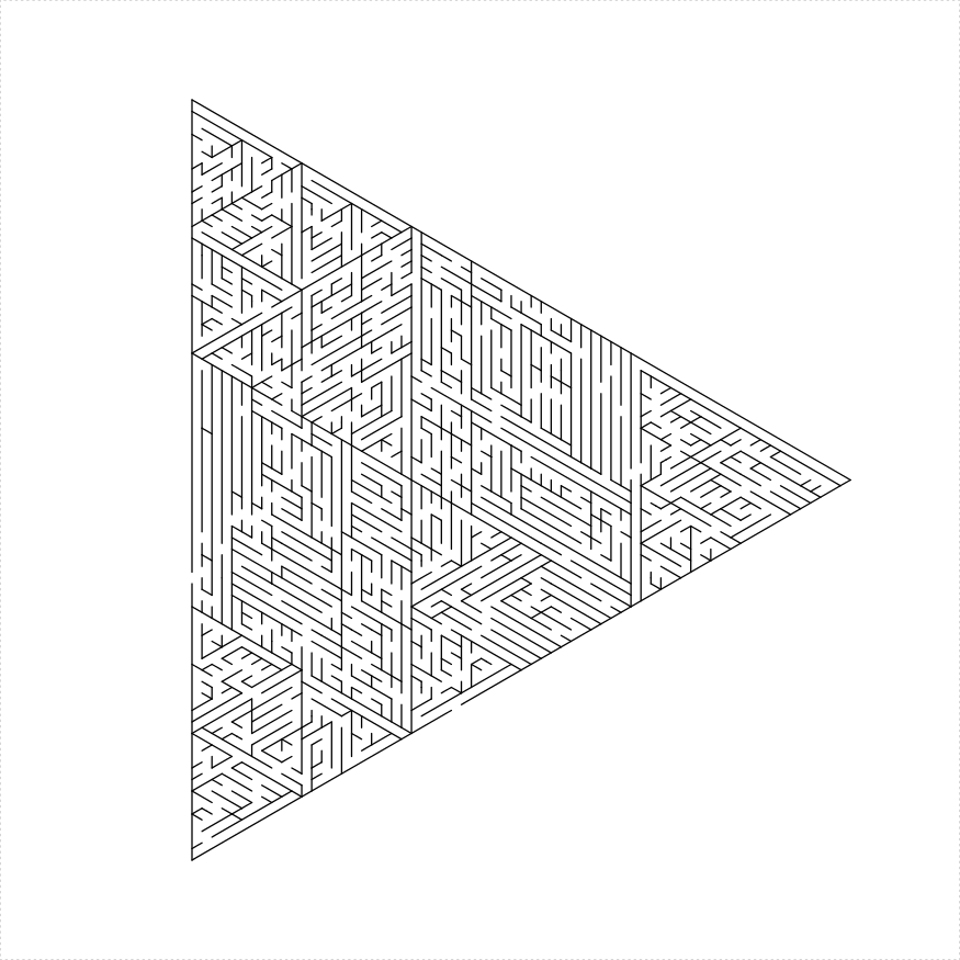 Figure: hex and three triangles