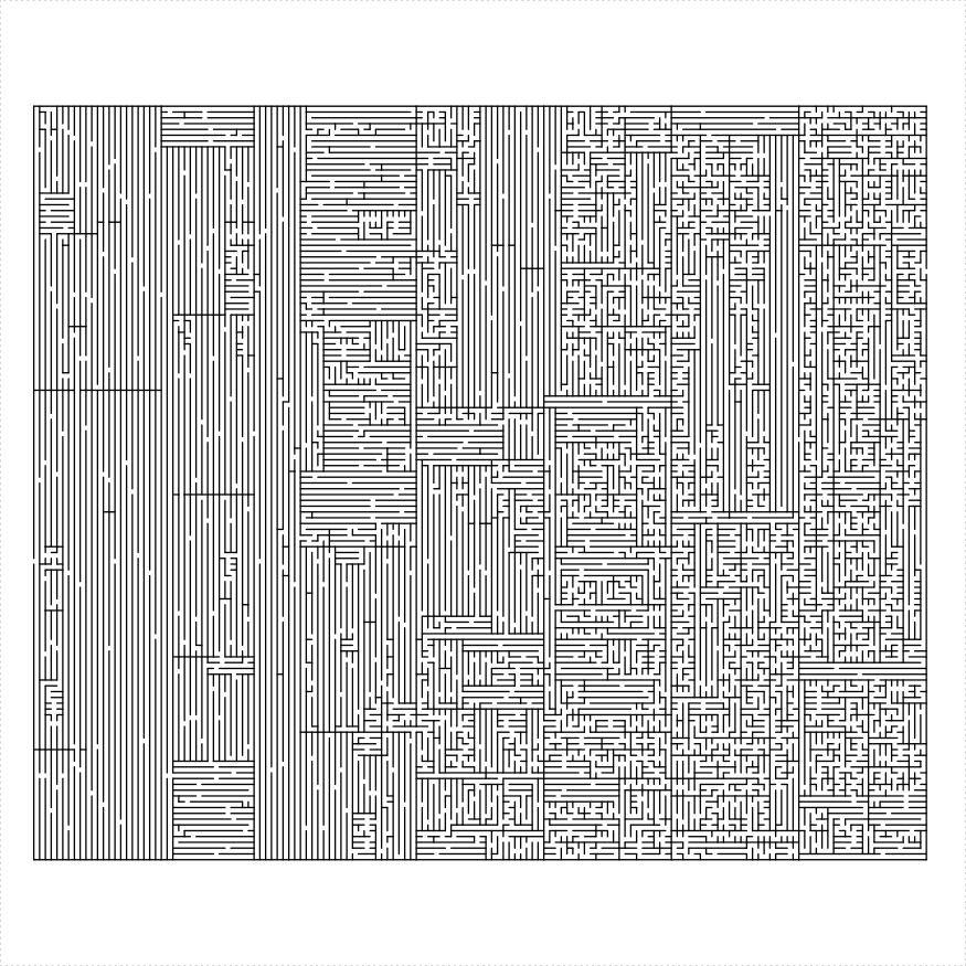 Figure: parallelogram maze