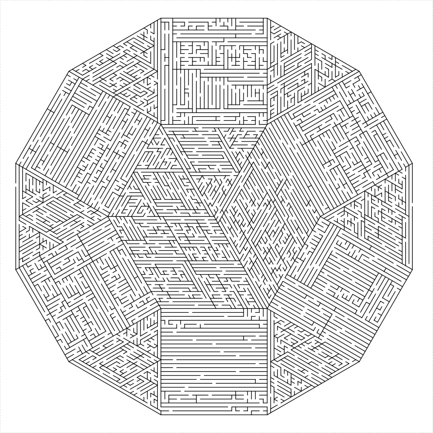 Figure: hex ring dodecagon