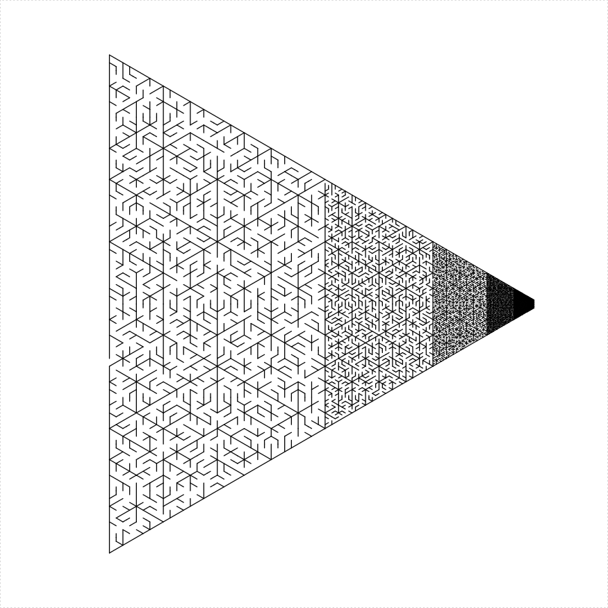 Figure: Stacked trapezoids