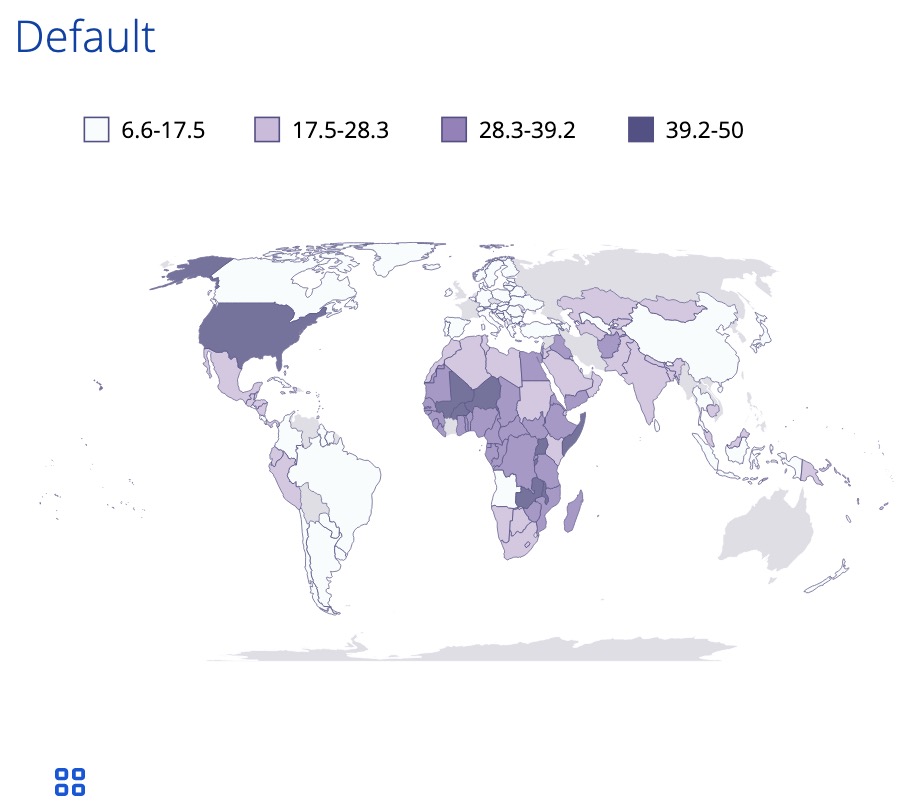 example world map